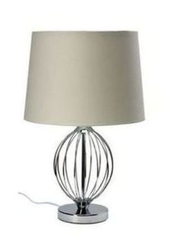 Heart of House Evenley Sphere Table Lamp - Chrome